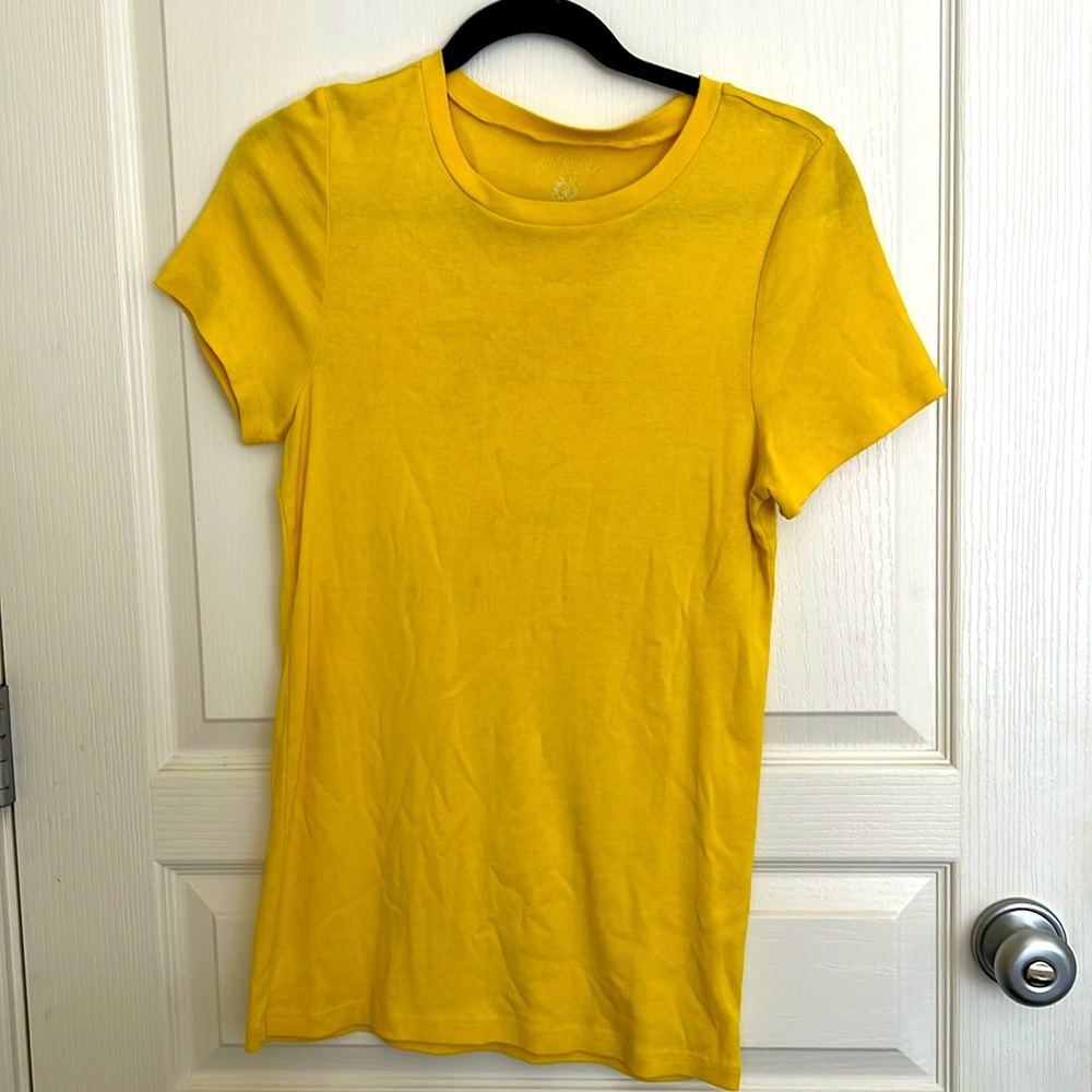 J.Crew Yellow T-Shirt